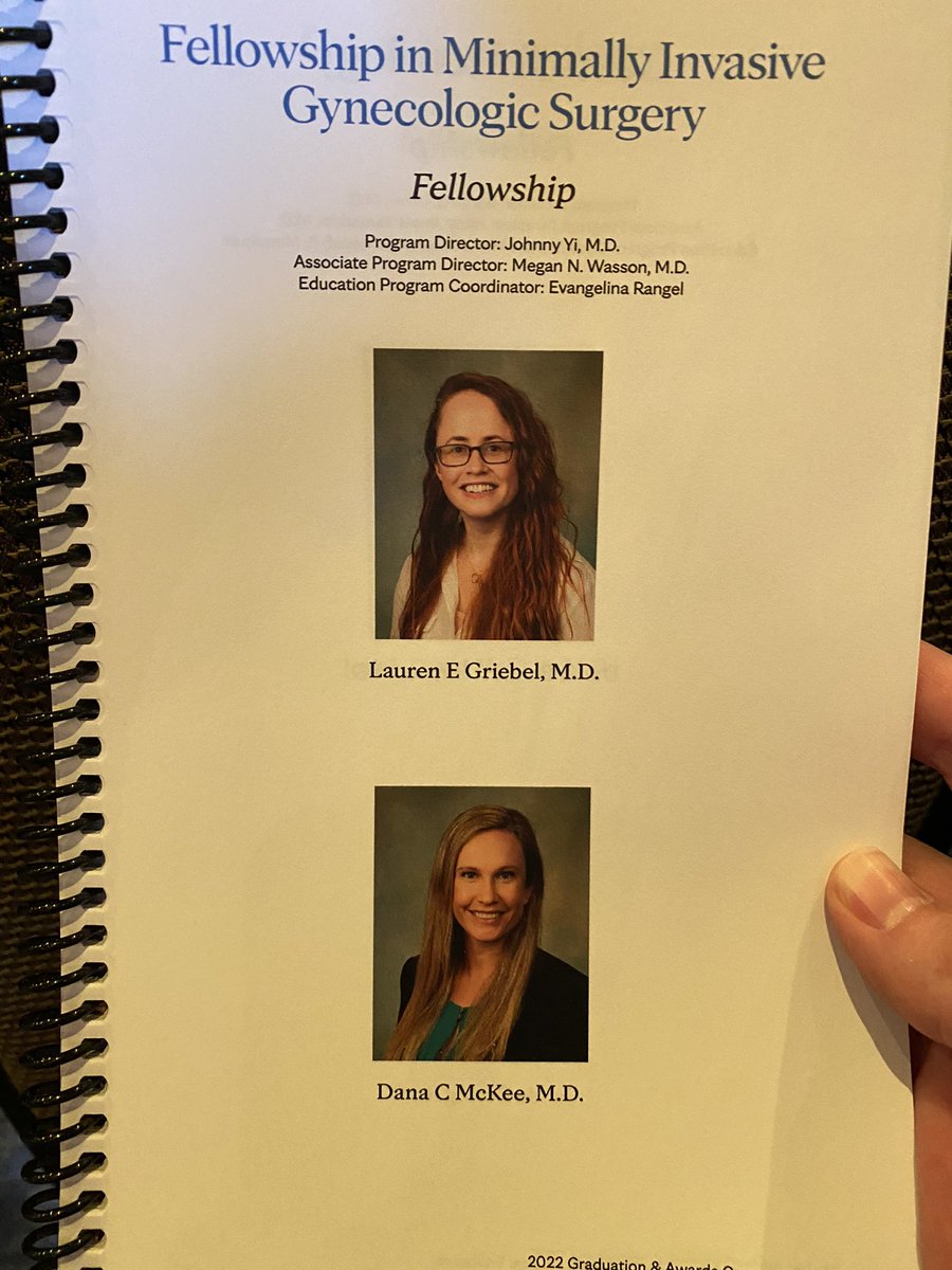 Congratulations Drs. Griebel and McKee on your #MayoClinicAZ graduation!  We are proud of all that you have accomplished over the last two years and excited to see the impact you continue to have on #MIGS!  It’s been an honor and privilege to be part of your journey. <a href="/joyi1014/">JoYiMD</a>