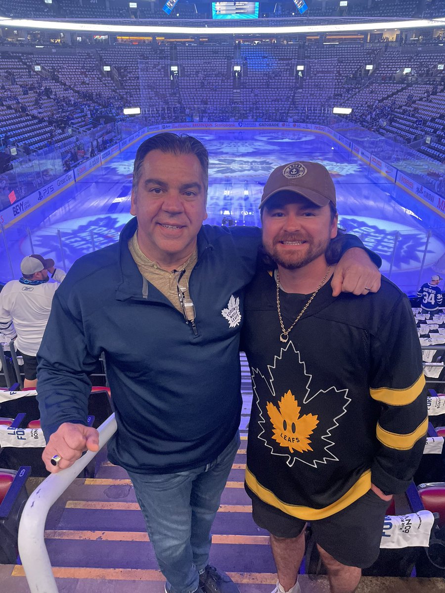 Let’s go boys 🍁🥶 #LeafsForever <a href="/MapleLeafs/">Toronto Maple Leafs</a>