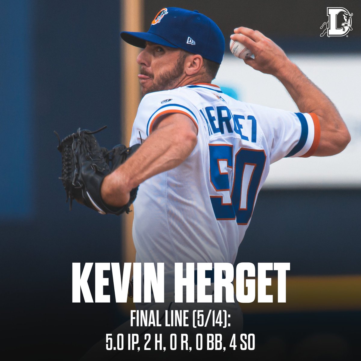 DurhamBulls's tweet photo. Welcome to the team, Kevin Herget! https://t.co/tQ4hTfGAhQ