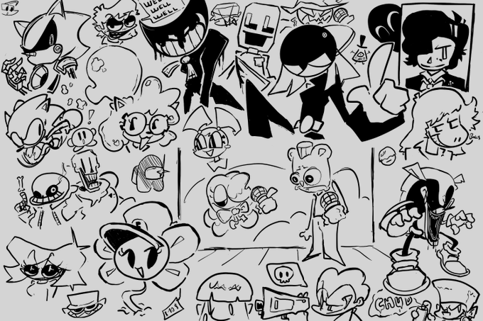Funny doodles 
