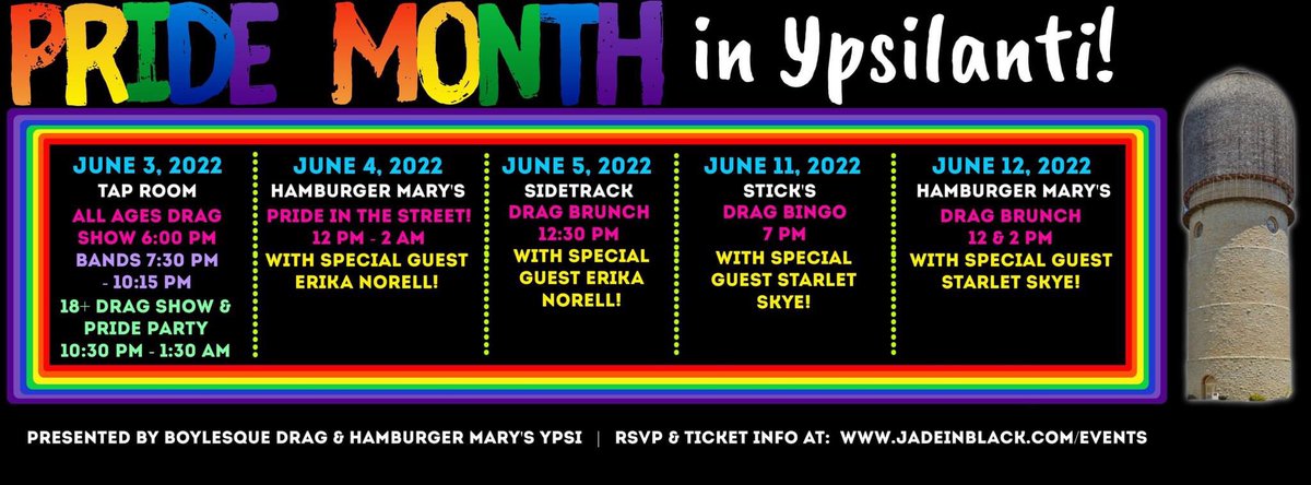 BoylesqueDrag's tweet photo. So many exciting events! Which ones are you coming to?? #PrideIsBack
https://t.co/URwCm3HyTB https://t.co/ZxsQX5hU6P