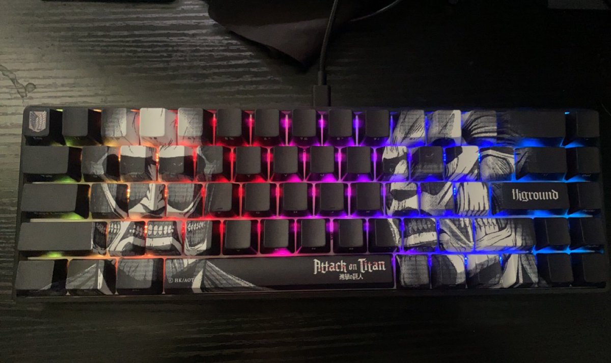 TonySutliff's tweet photo. Yo @higround first off, this keyboard is amazing. Secondly, I found the perfect background to go with it. 😍 https://t.co/ZvUquAPKSC