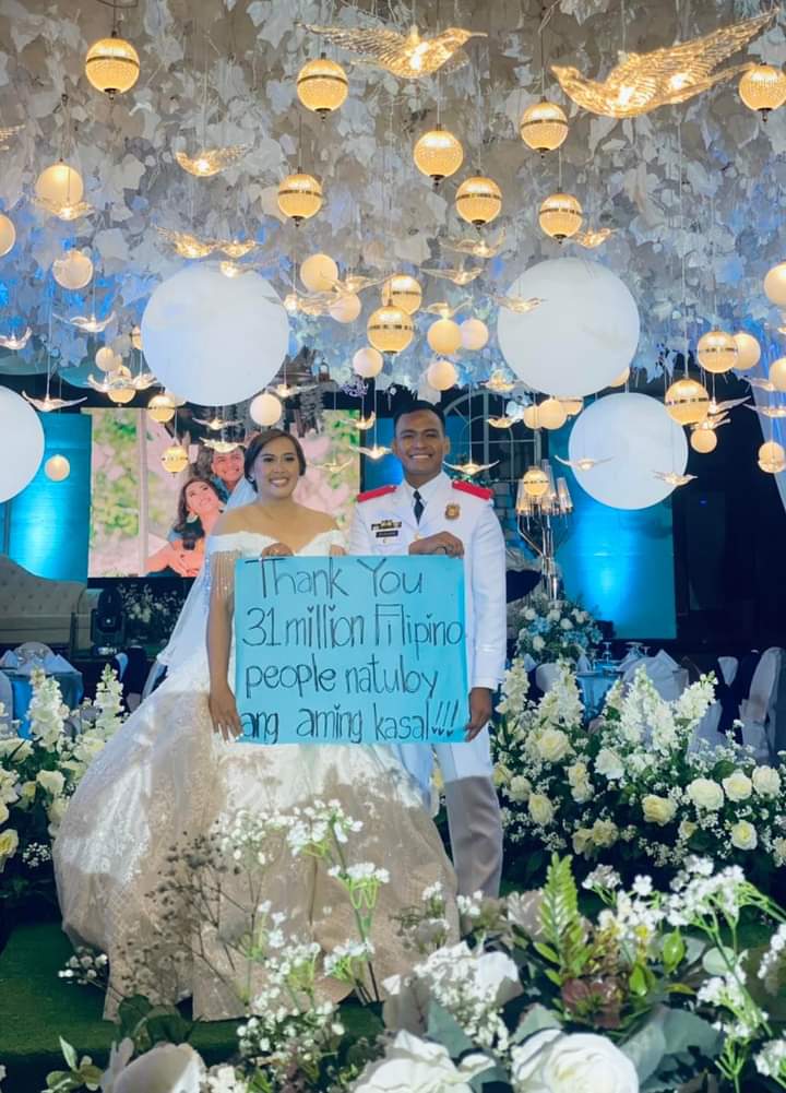 CasseyBar9's tweet photo. At natuloy nga ang kasalan. Thank you all 31M ❤️💚🥰
#CTTO https://t.co/D22lpXYkqX