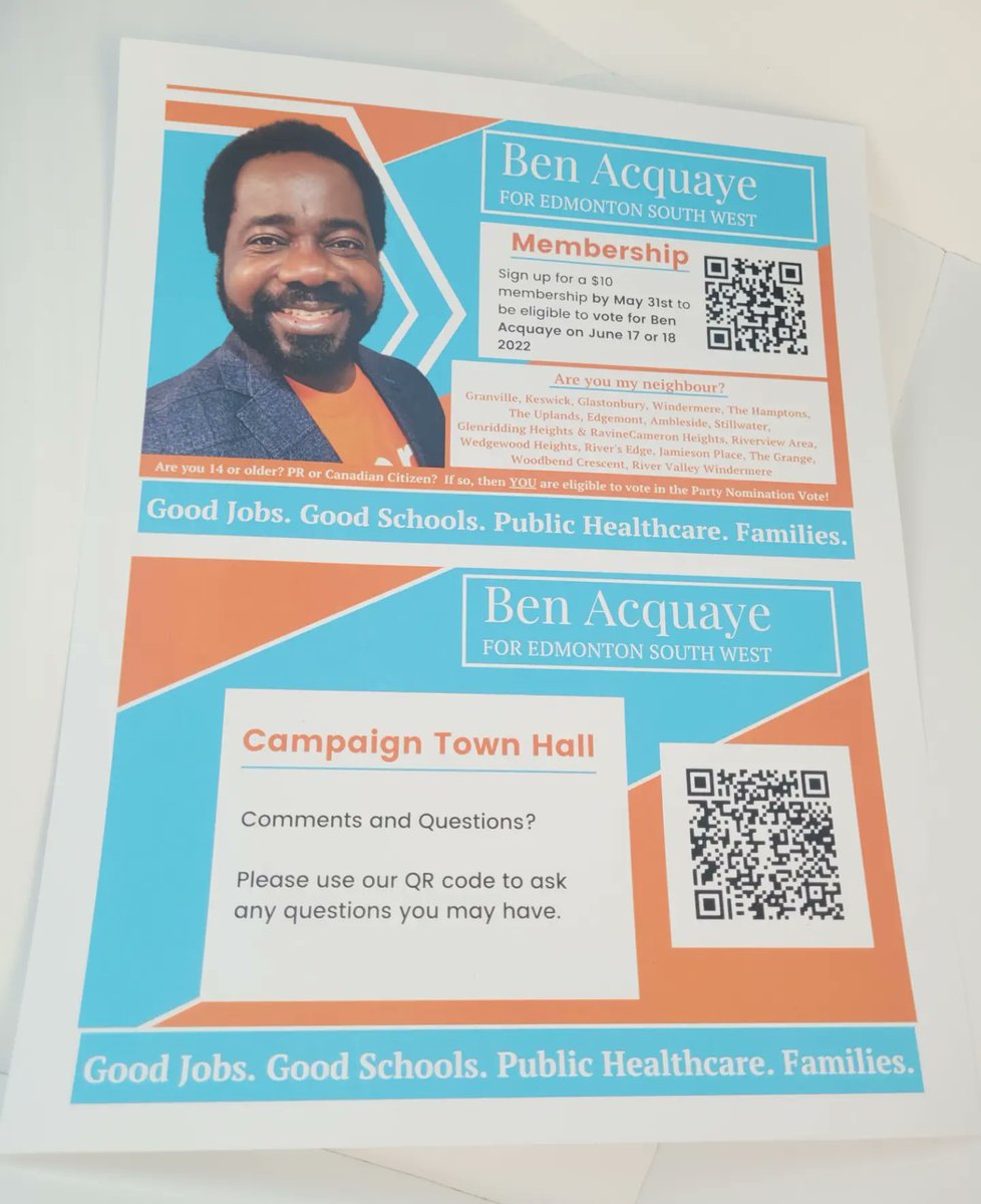DianaSteele's tweet photo. I was so pleased to speak tonight at @Papabedo's event. Ben is seeking the nomination for the AB NDP Edmonton SW. If you are interested in supporting someone who holds the same values as me, &amp; you live in Edmonton SW, please consider buying a membership for $10 &amp; voting for Ben❤️ https://t.co/N2qpzdfqYM