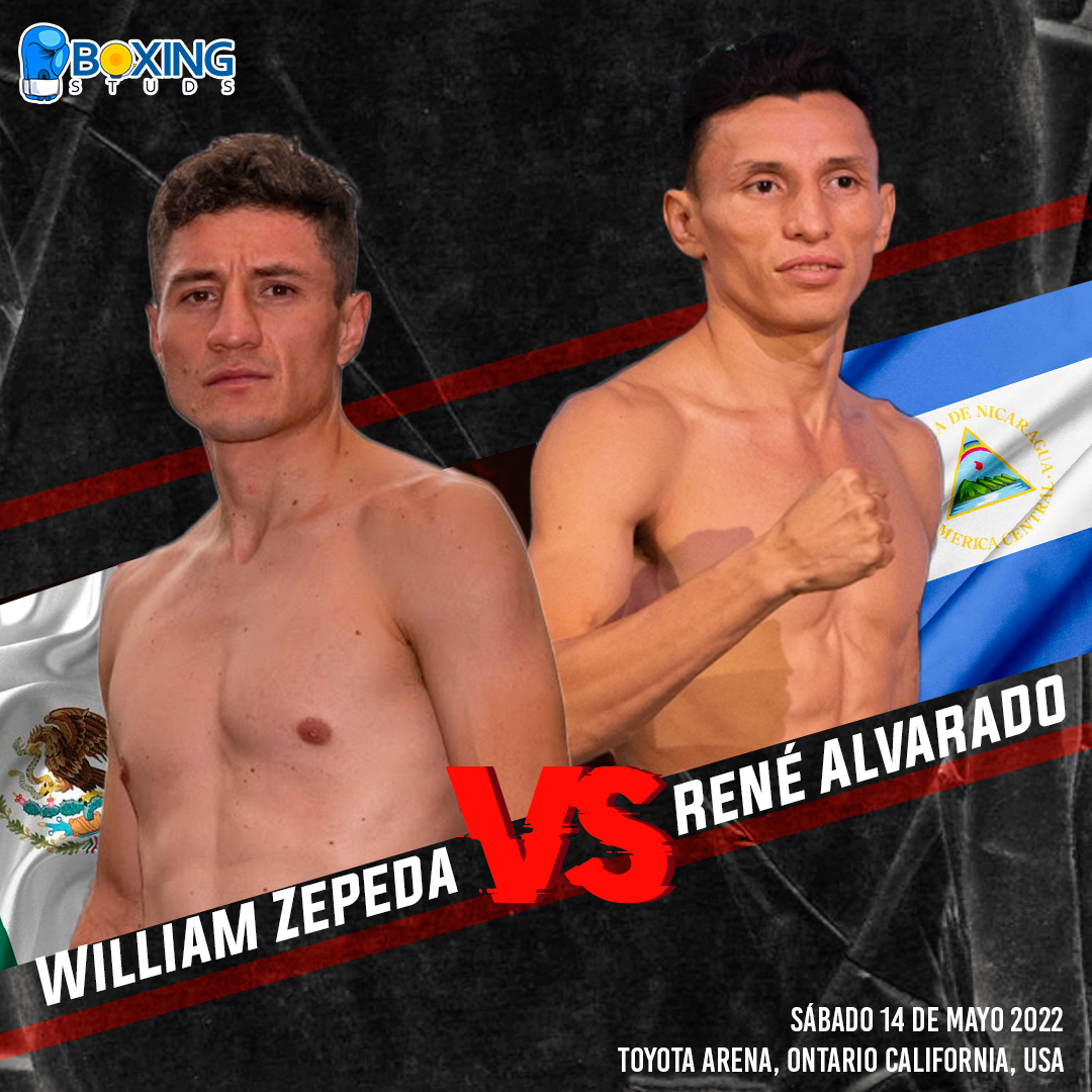 BoxingStuds's tweet photo. Hoy Sabado, 14 de Mayo del 2022 - William Zepeda vs Rene Alvarado en peso Super Pluma
#Boxeo #BoxeoMexico #BoxeoUSA #BoxingStuds #NoticiasBoxeo #ZepedaAlvarado https://t.co/jxwvng2ZZe