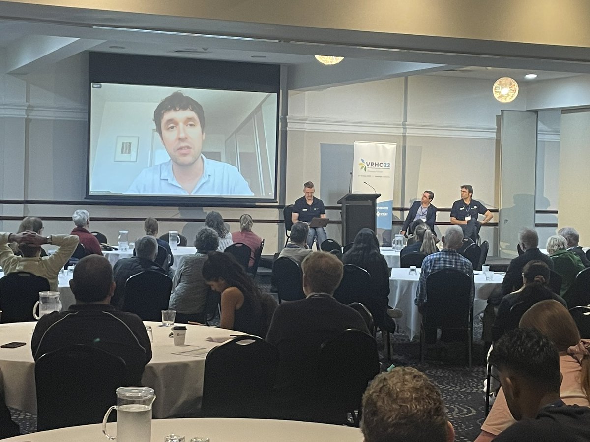 RuralDocsVIC's tweet photo. Sadly, it’s the last day #VRHC22 but there is still plenty of good to come yet! Currently enjoying a panel discussion on Covid - what we have learned and where to from here. @RuralDoctorsAus @ACRRM @RACGP https://t.co/QVG30hijcE