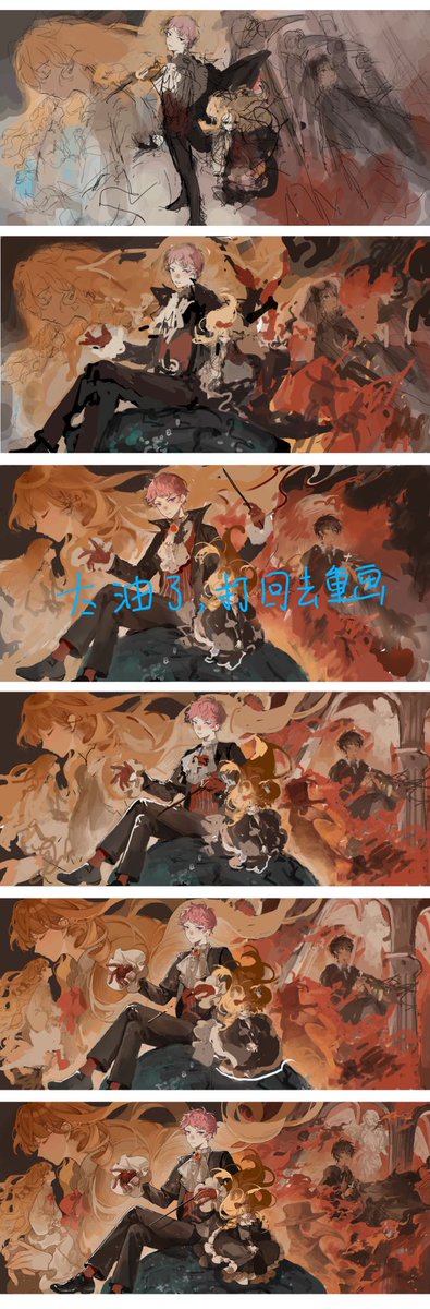 hideice_'s tweet photo. 感谢喜欢 发一些绘画过程图 https://t.co/vlEqgaqFpc
