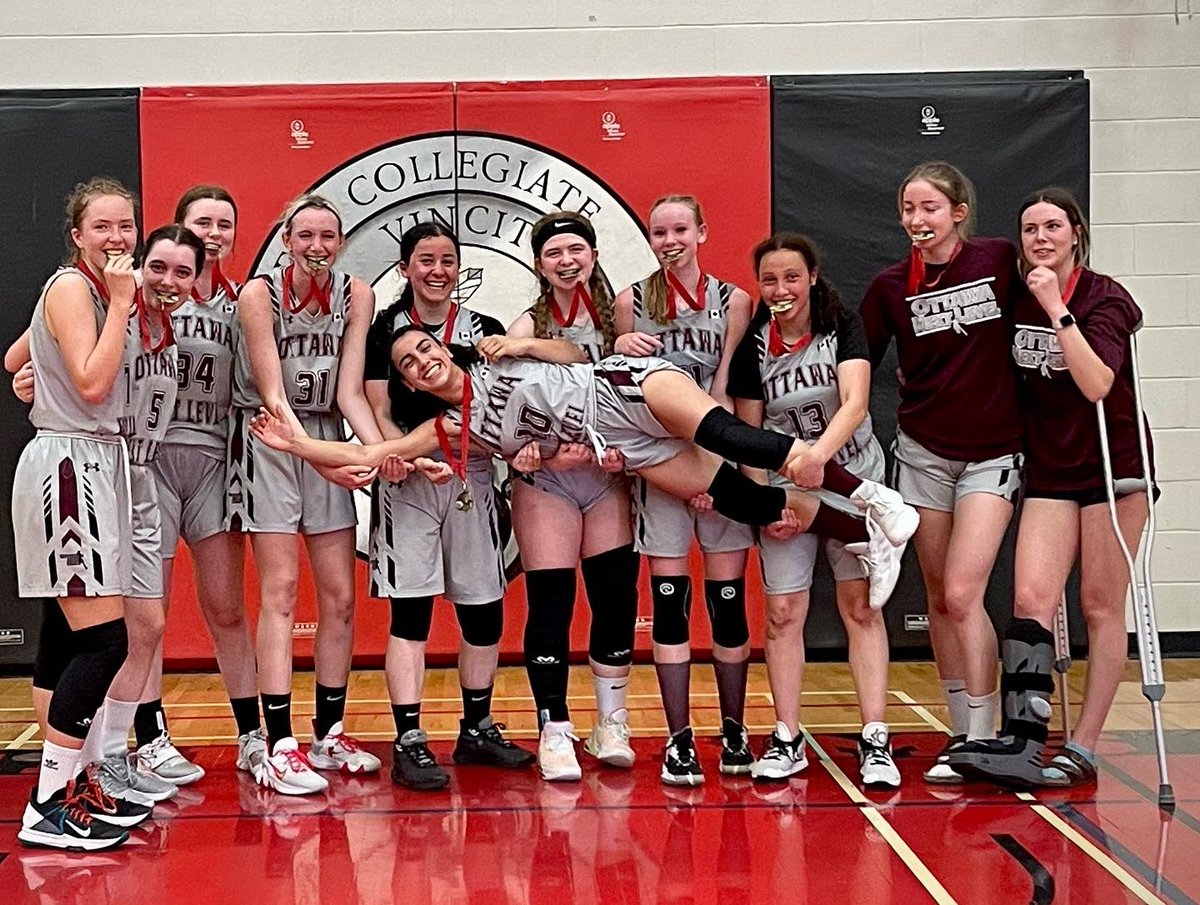CoachCord's tweet photo. Congrats once again ladies for capturing Eastern Ontario’s Gold 🥇!   Shout out to EOBA’s top Div 1 teams in Brockville, Ottawa South, &amp; West Ottawa - outstanding competitions these past few weekends!  @ONL_Basketball https://t.co/BPDFI4CFKJ
