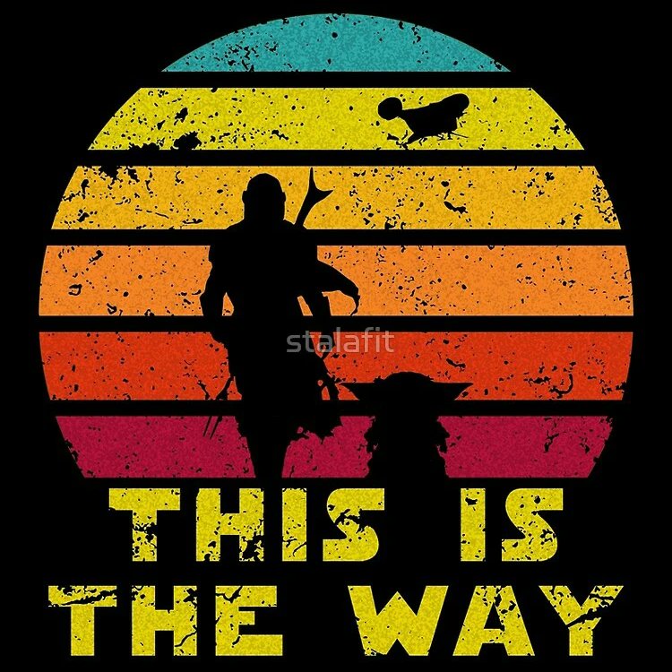 STALAFIT2's tweet photo. Get the art of #TheMandalorian and #grogu printed on awesome products.  
 link  👉  https://t.co/Vyem52XoKq  👈
  #mando #ThisIsTheWay #theatredesign  #mandalorian #fanart #babyyoda #dindjarin #themandalorianfanart #StarWarsFanArt #retrosunset #redbubbleartist #redbubbleart #NFTs https://t.co/rlkRrHLugg