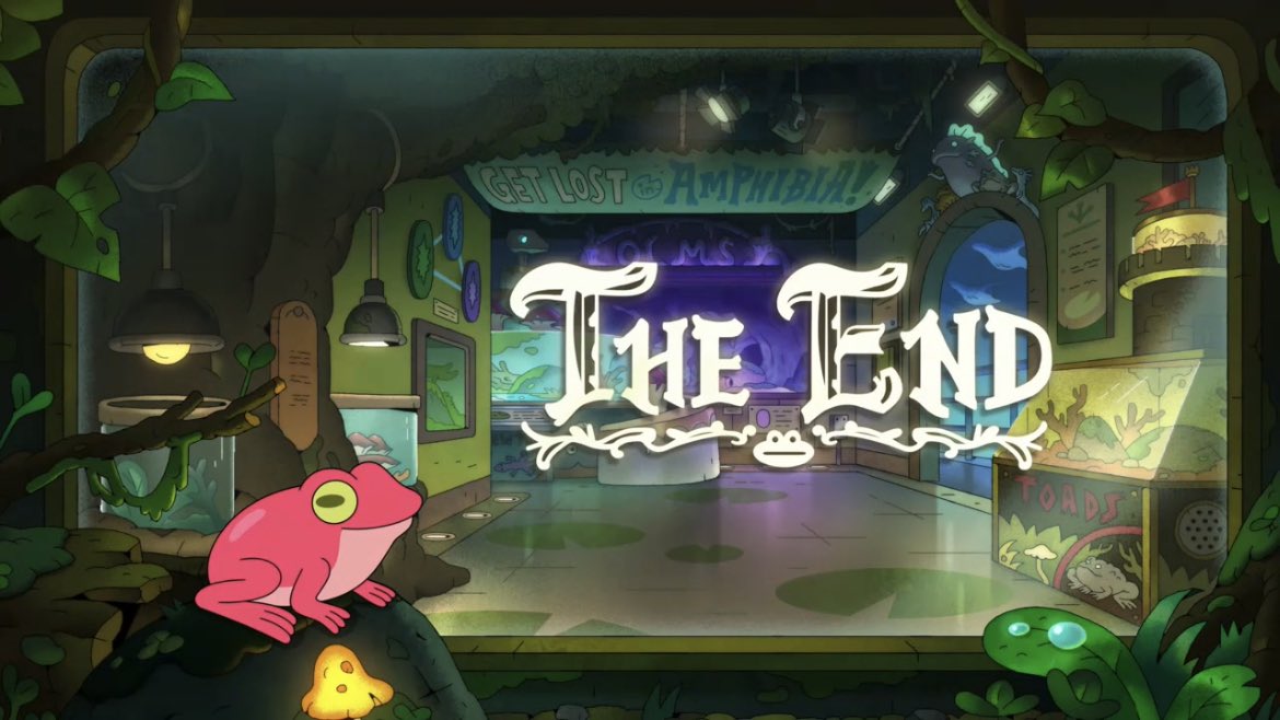 PrinceDenss's tweet photo. Here's the final frame in every season of Amphibia! 🐸 #Amphibia #TheHardestThing #AmphibiaFinale #AmphibiaSpoilers https://t.co/ysfyAyu8L5