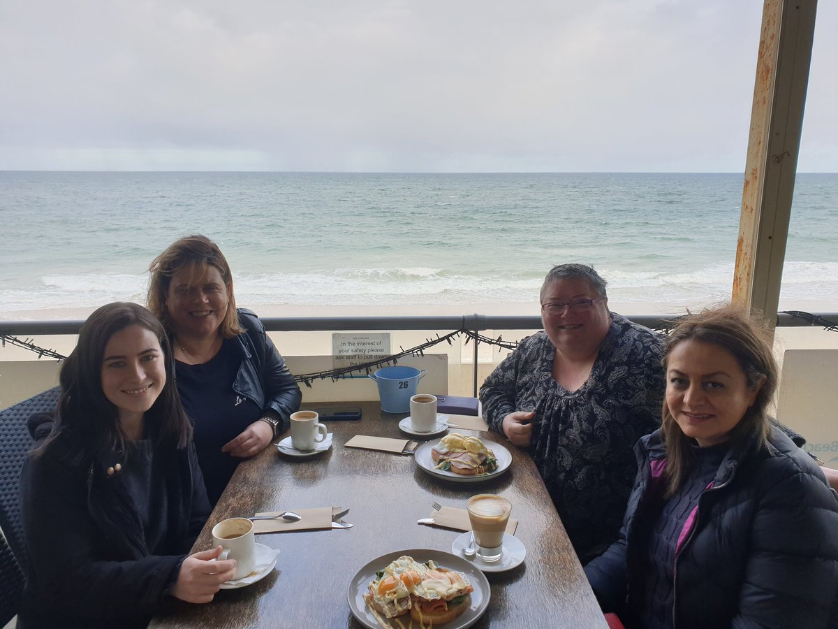 Academic_Liz's tweet photo. @PhDMidwives #Adelaide meet up with @BelRBruce @emilymignacca @susan_miffy @nasrin_javid  with @AnnaTheMidwife @HelenMainwaring cameos talking  about #phdlife #academiclife #research #Collaboration #postdoclife #supporting #giveahandup #surviving &amp;  @thruthepinard #podcasts https://t.co/HB1509PlnF