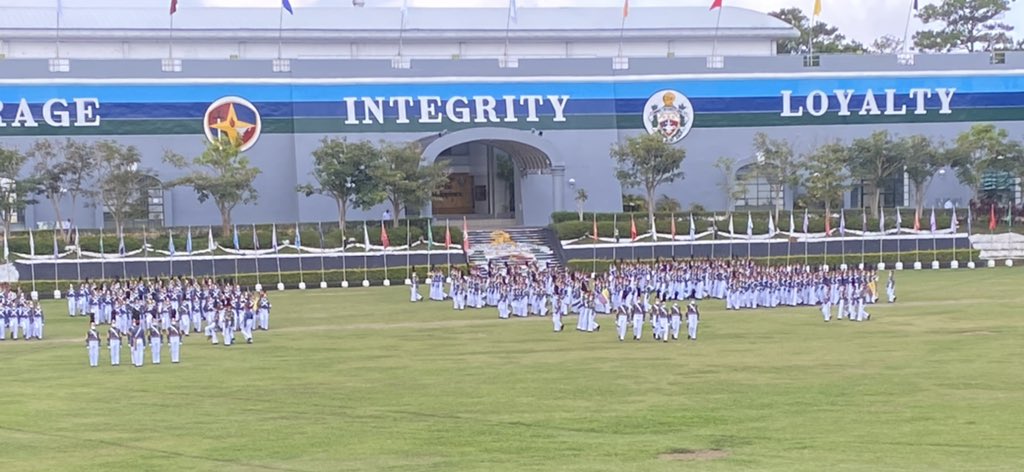 halili_maricel's tweet photo. President Duterte is expected to attend the commencement exercises of PMA Bagsik Diwa class of 2022 this morning @News5PH @onenewsph https://t.co/tXS343IXMb