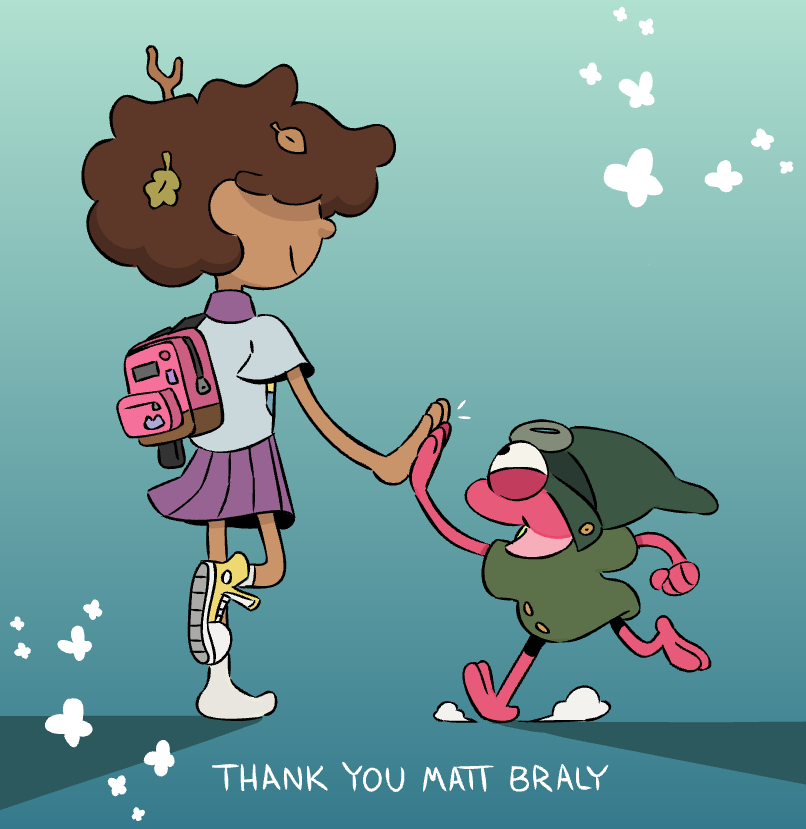 Angel_Cake_Art's tweet image. Thank you @Radrappy for creating a show about a weird little frog boy and a girl who learned to love herself!!!! #amphibia