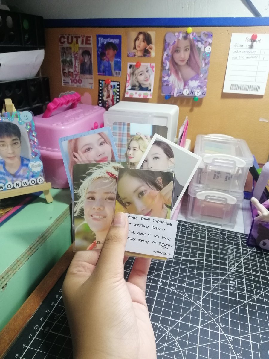 k_dmcart's tweet photo. — #jihyeobomails
Hi ate @kittyhyocart! Dumating na si dubu!! #graduationism. Thank you uli ate kate, lovelots<3
#thanksmeili https://t.co/BRca1JSlwc