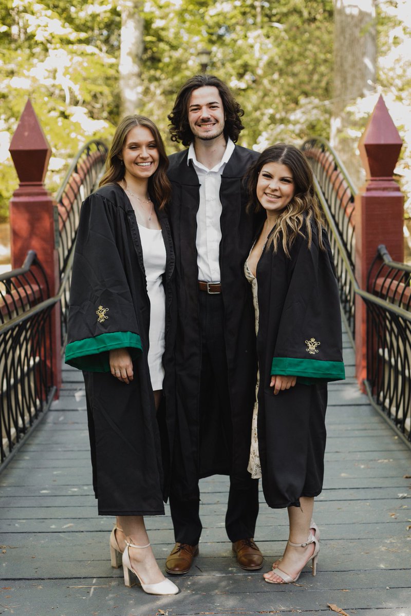 ⁦<a href="/WMgrad/">W&M Commencement</a>⁩   - Congrats to Lauren, Aiden and Steph