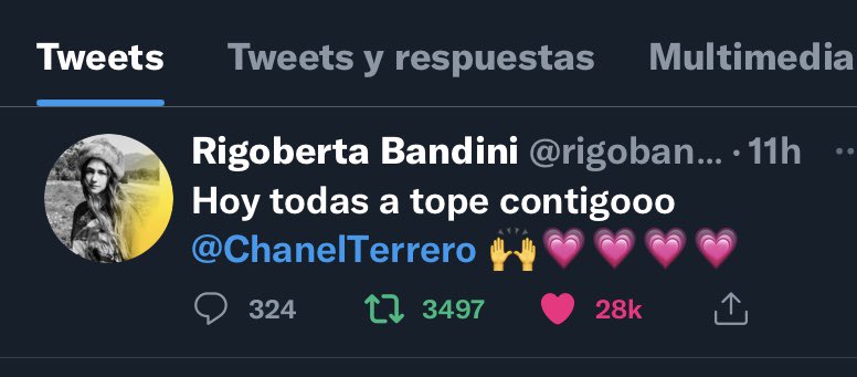 lucas_hasta's tweet photo. @rigobandini  Apoya a Chanel y le da todo su apoyo …. @tanxugueiras  en cambio, ni una mención para su compañera. 
La diferencia entre CLASE-SABER ESTAR vs REGIONALISMO CATETO y MAL PERDER. 

#Eurovision2022  #Chanelazo #EurovisionRTVE  #Eurovision      #Spain12points https://t.co/MAzIslC5rD