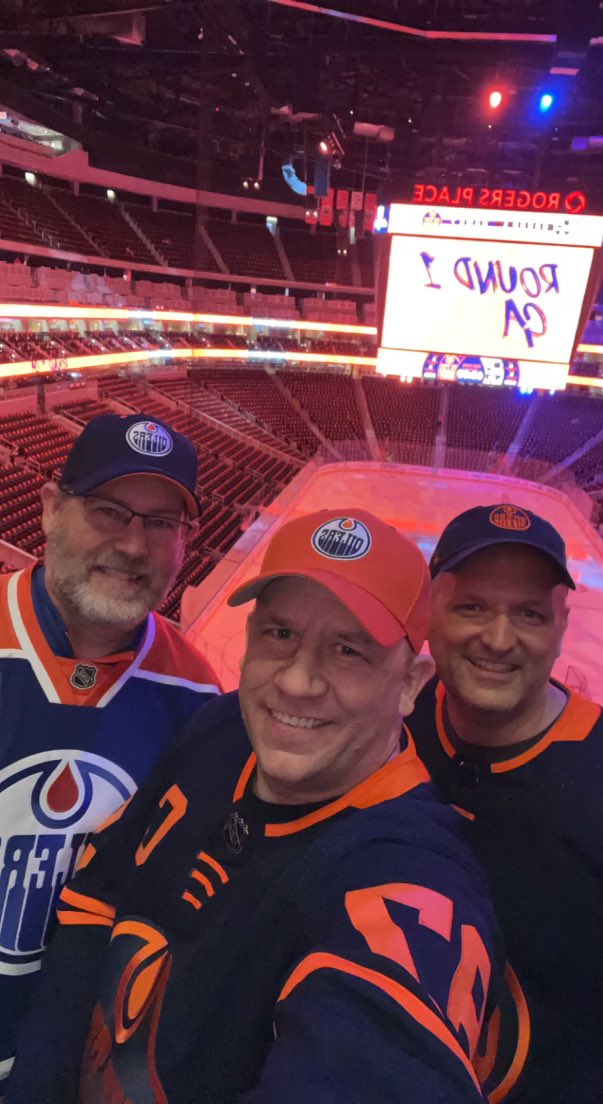 Ready to watch <a href="/EdmontonOilers/">Edmonton Oilers</a> crush game 7! We drive 10 hours today to see this live! #LetsGoOilers