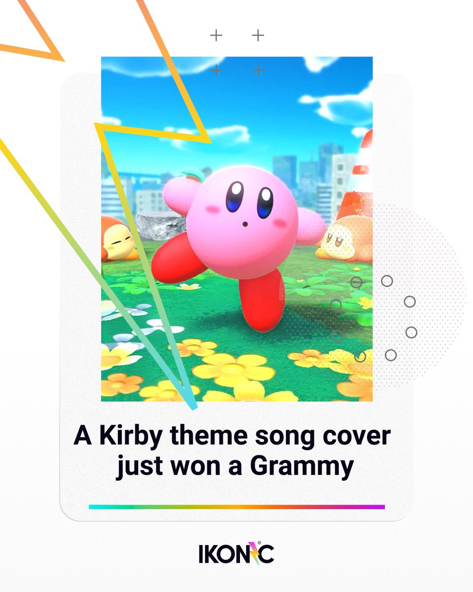 official_ikonic's tweet photo. A Kirby cover song just won an Oscar! 🎼
#Gaming #Gamer #GamingMemes #Cryptocurrency #NFT #NFTProject #NFTCommunity #Blockchain #Streaming #Ikonic https://t.co/OfzEsD9rxJ