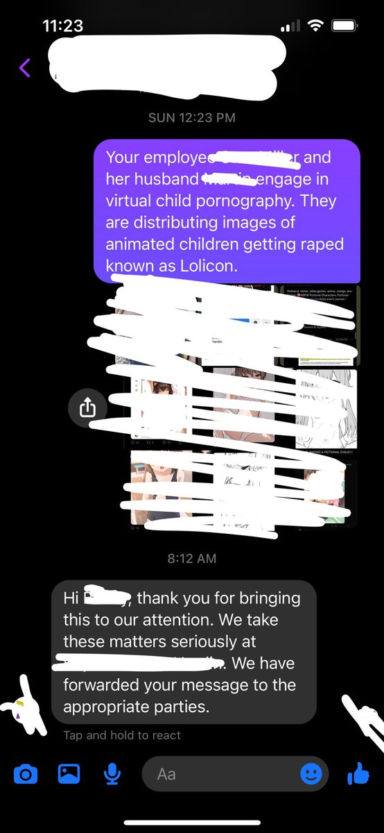 mylifeaspenelop's tweet photo. Is this true @BapHealthHardin @BaptistHealth? You’re allowing a NURSE who watches virtual CHILD PORNOGRAPHY to continue to work at your hospitals? #baptisthealth #baptisthealthhardin #lolicon https://t.co/uDkz1EGJvL