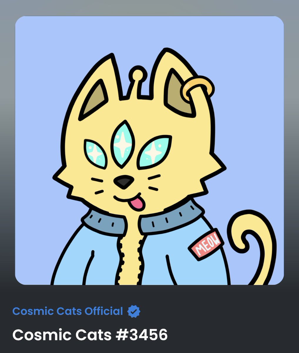 Logge_eth's tweet image. ☀️ 2K celebration giveaway ☀️

It’s 2k after all so one nft for each k🤝
You guys voted but couldn’t decide so doing both. 

Giving away: 1x @CosmicCats_ and 1x @oddstronauts

To enter:
☀️ Follow: @Logge_eth
☀️ RT + Like
☀️ Tag anyone

Twitterpicker and proof as always💚