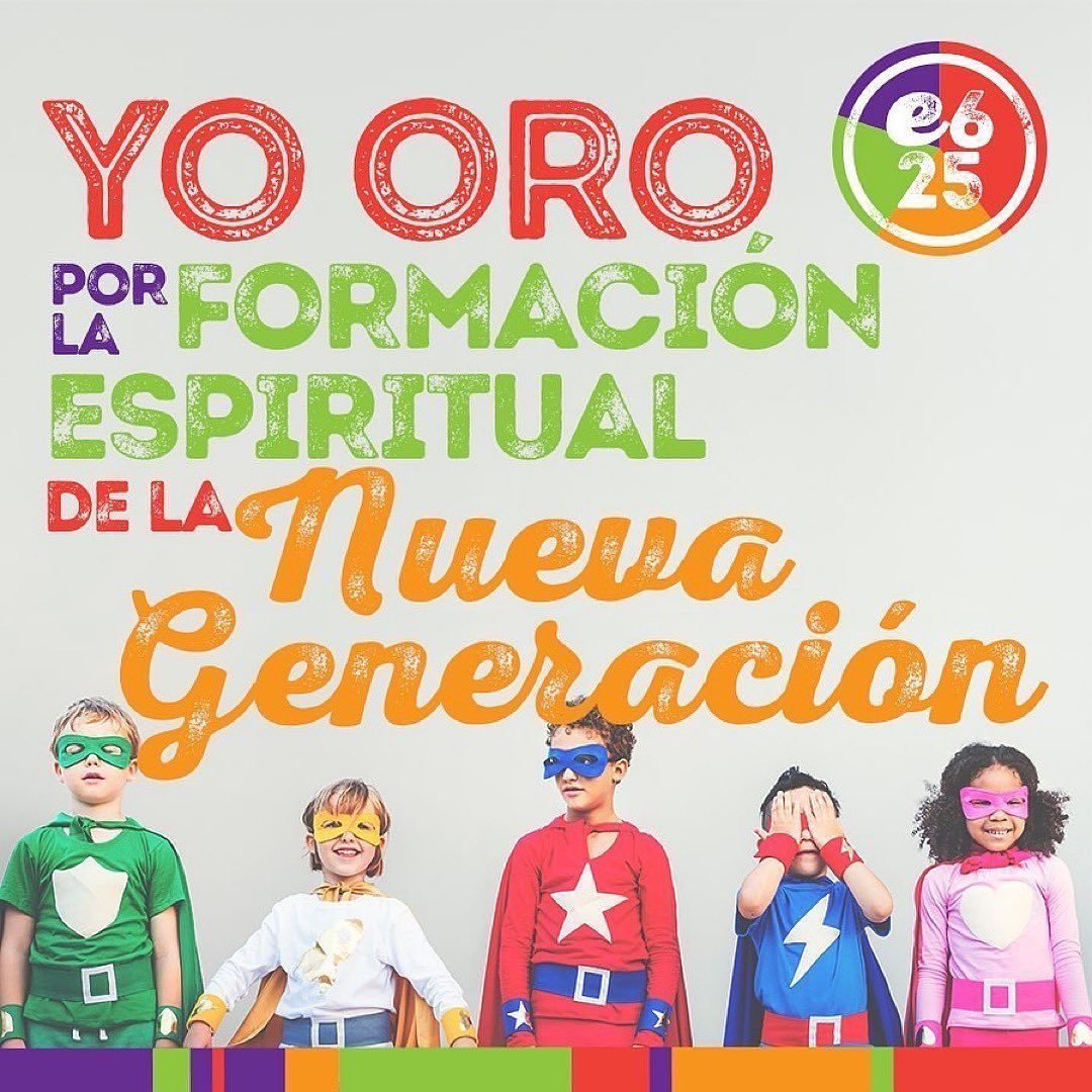 e625com's tweet photo. Ánimo a quienes invierten su tiempo, dinero y energía en acercar a las nuevas generaciones a #Jesús. 

Tu trabajo no es en vano.

Proteges el futuro. Cambias el  presente. Construyes esperanza y redimes destinos.

💪 Vamos. No te canses de hacer el bien. (Gálatas 6:9) https://t.co/ylrTV4lPT7