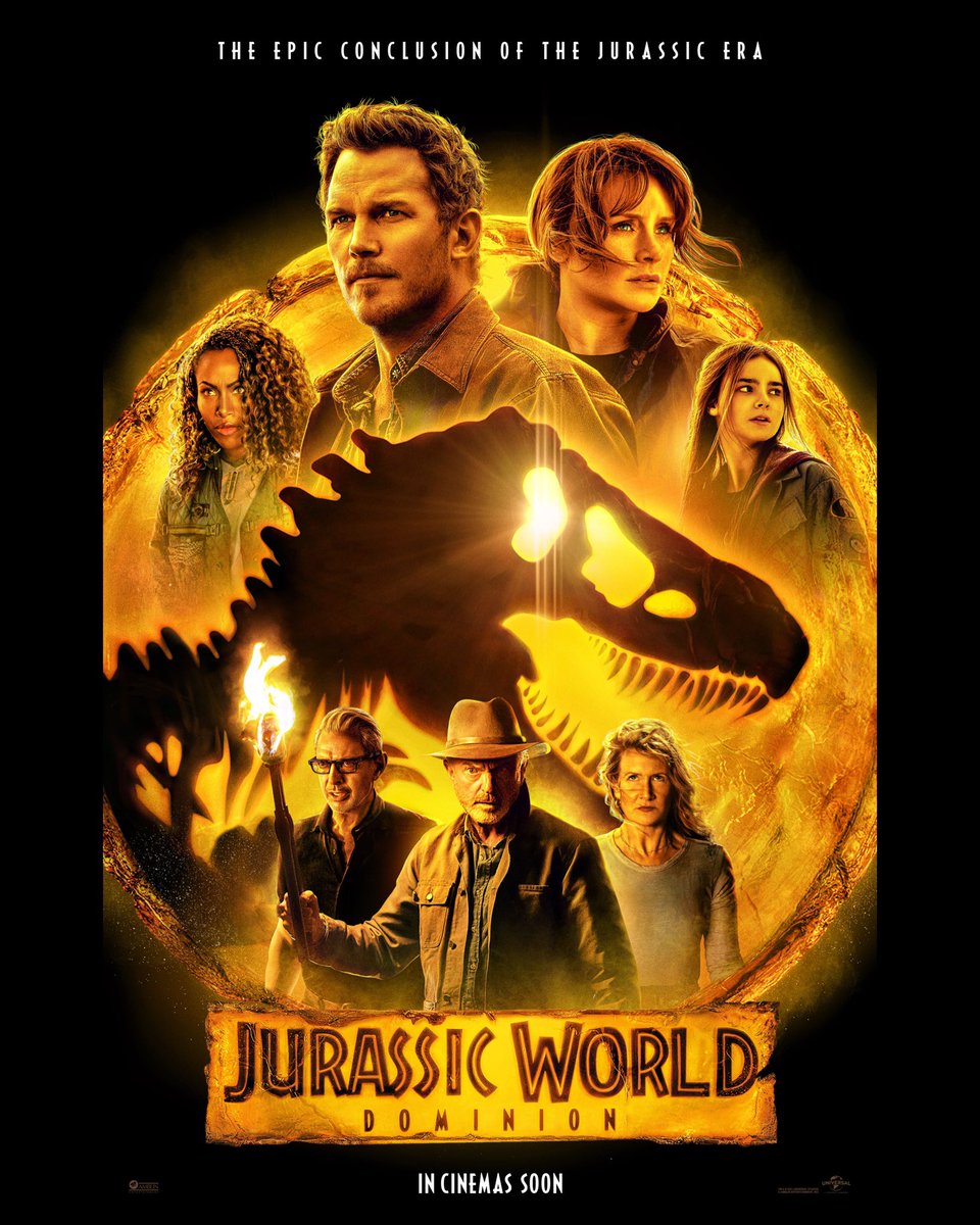 cinema21's tweet photo. Petualangan epik akan segera dimulai.

Nantikan Jurassic World Dominion segera tayang di Cinema XXI. Yang udah penasaran komen di bawah ya. https://t.co/1m4S26QASq