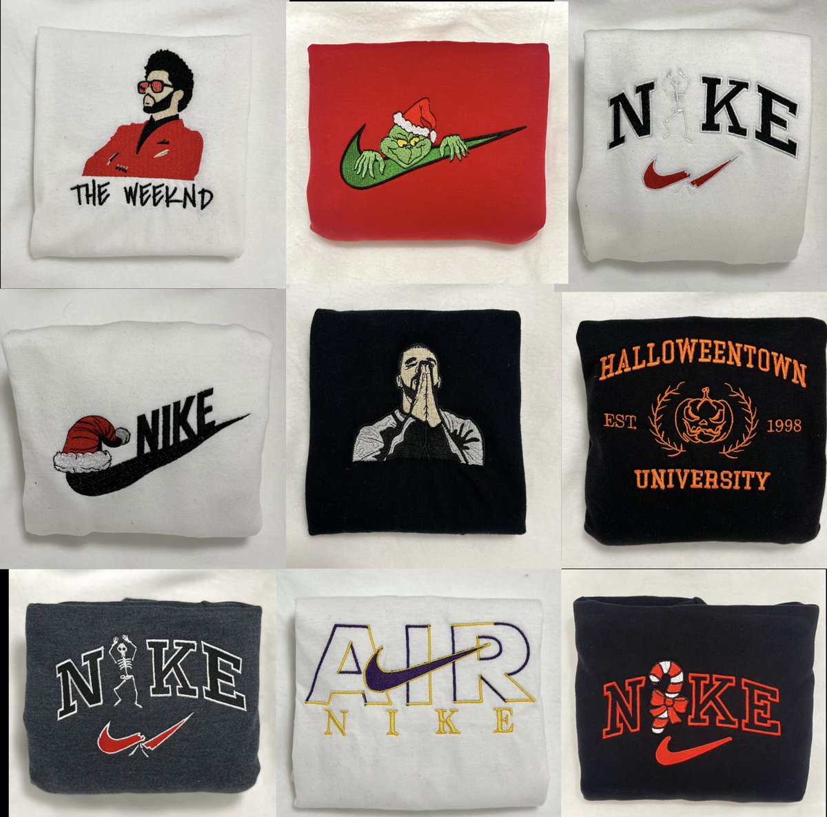EmbroiderMe_'s tweet photo. 💰S A L E 💰

This is what is available on sale! If I have multiple people interested in 1 sweater it will be first to pay.

𝐄𝐯𝐞𝐫𝐲𝐭𝐡𝐢𝐧𝐠 𝐰𝐢𝐥𝐥 𝐛𝐞 𝐇𝐀𝐋𝐅 𝐎𝐅𝐅
𝐒𝐰𝐞𝐚𝐭𝐞𝐫𝐬 𝐰𝐢𝐥𝐥 𝐛𝐞 $𝟐𝟎 
𝐒𝐡𝐢𝐫𝐭𝐬 𝐰𝐢𝐥𝐥 𝐛𝐞 $𝟏𝟎
𝐒𝐡𝐢𝐩𝐩𝐢𝐧𝐠 𝐢𝐬 $𝟖 https://t.co/7gn9X4o3d7