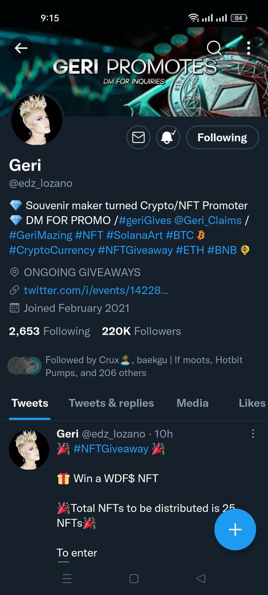Ballora1025's tweet photo. @edz_lozano Done po, manifesting to win😊 https://t.co/iRJCneJwg9