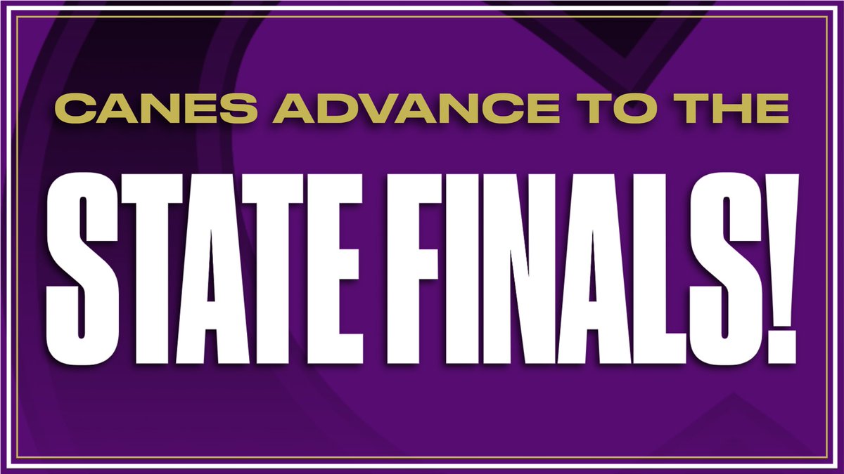 CHSHurricaneBSB's tweet photo. Canes ADVANCE to the state finals!!! Cartersville defeated Apalachee 11-8 and will play in the state championship series for the 10th time in school history! https://t.co/Wxo51PsNb4