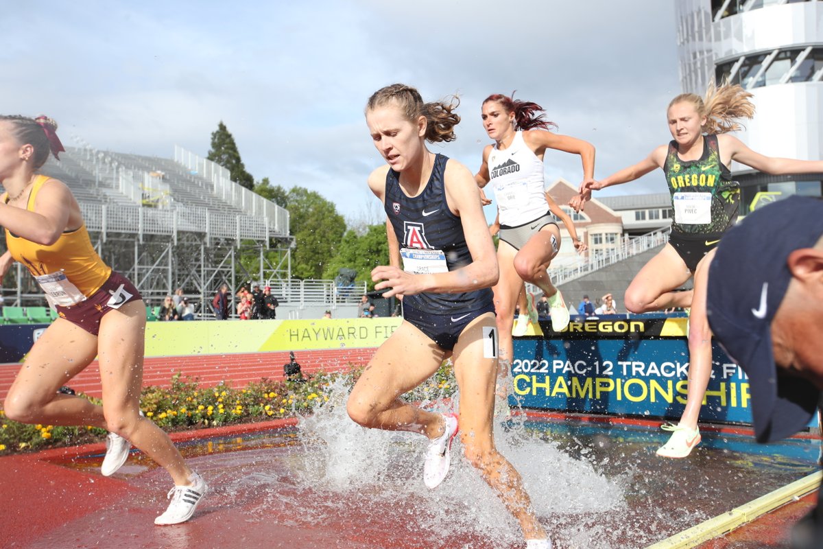 ArizonaTrack's tweet photo. PR ALERT🚨

The Dragon, @gracedriskill, earns a new PR in the 300m steeplechase with an eighth-place time of 10:08.23! https://t.co/56z0Ib9zmy