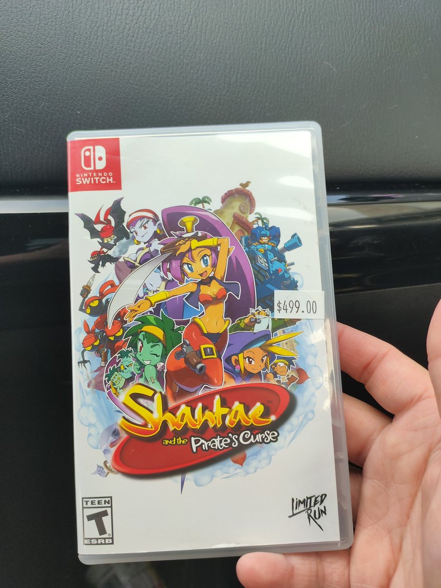 Well. I've officially spent more on this game than I have on any other game in my life. The rarest switch game, also #200 in my collection