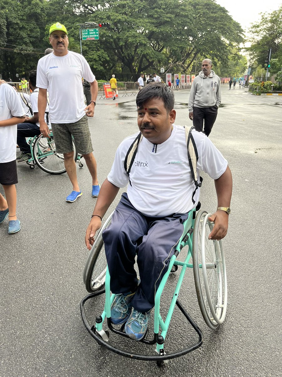 motivation_ngo's tweet photo. What better than a #multisport #wheelchair to race with at the @TCSWorld10K CWD race! #championswithdisability https://t.co/EJZsfy5ZLY