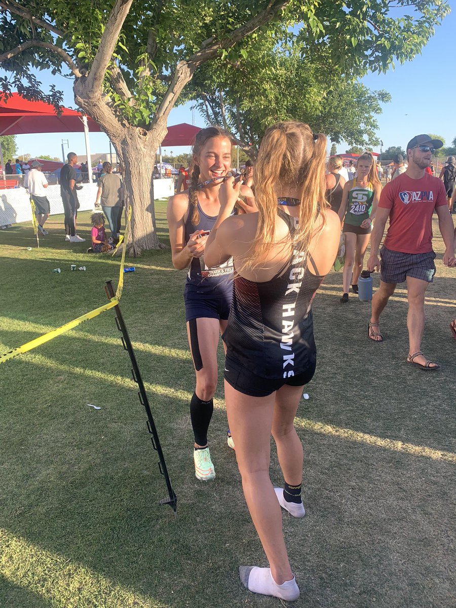 PerryTrackand's tweet image. Avery Clark is a State Champion! Avery comes in 1st overall in the 300m hurdles!!