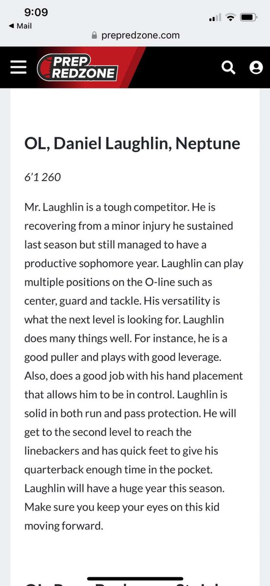 DannyLaughlin64's tweet image. Thanks @dflow4real for the article on @PrepRedzoneNJ appreciate it!