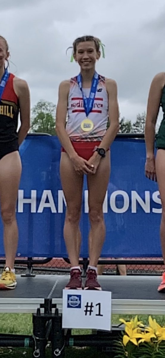 CoachBobA's tweet photo. TRIFECTA!  3 for 3 sweep in the 1500m, 5k, and 10k at the PSAC Conference Championship while racing 3 events, ten miles, and preserving yourself for the next race 2x. Now off to Nationals in Michigan and the 10k!  Proud of u Kylie! @SJTrack @Dragons_AD @EdinboroTFXC @PSACsports https://t.co/a1CsiMXZ7R