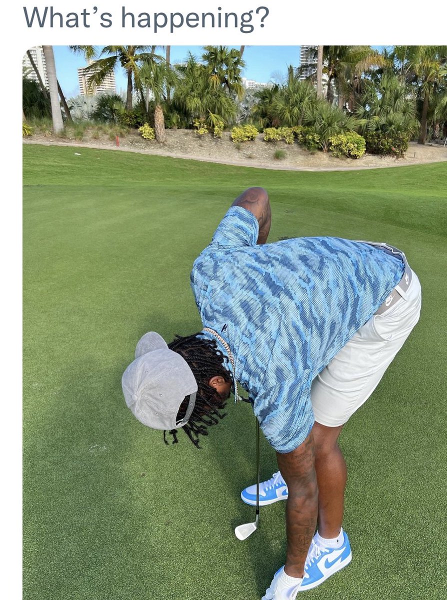 Lj_era8's tweet photo. First time: Golfing Dresscode✅
Everything else: 😮‍💨🥴🤣 
@TigerWoods I need a couple pointers https://t.co/bk1MeNGAfk
