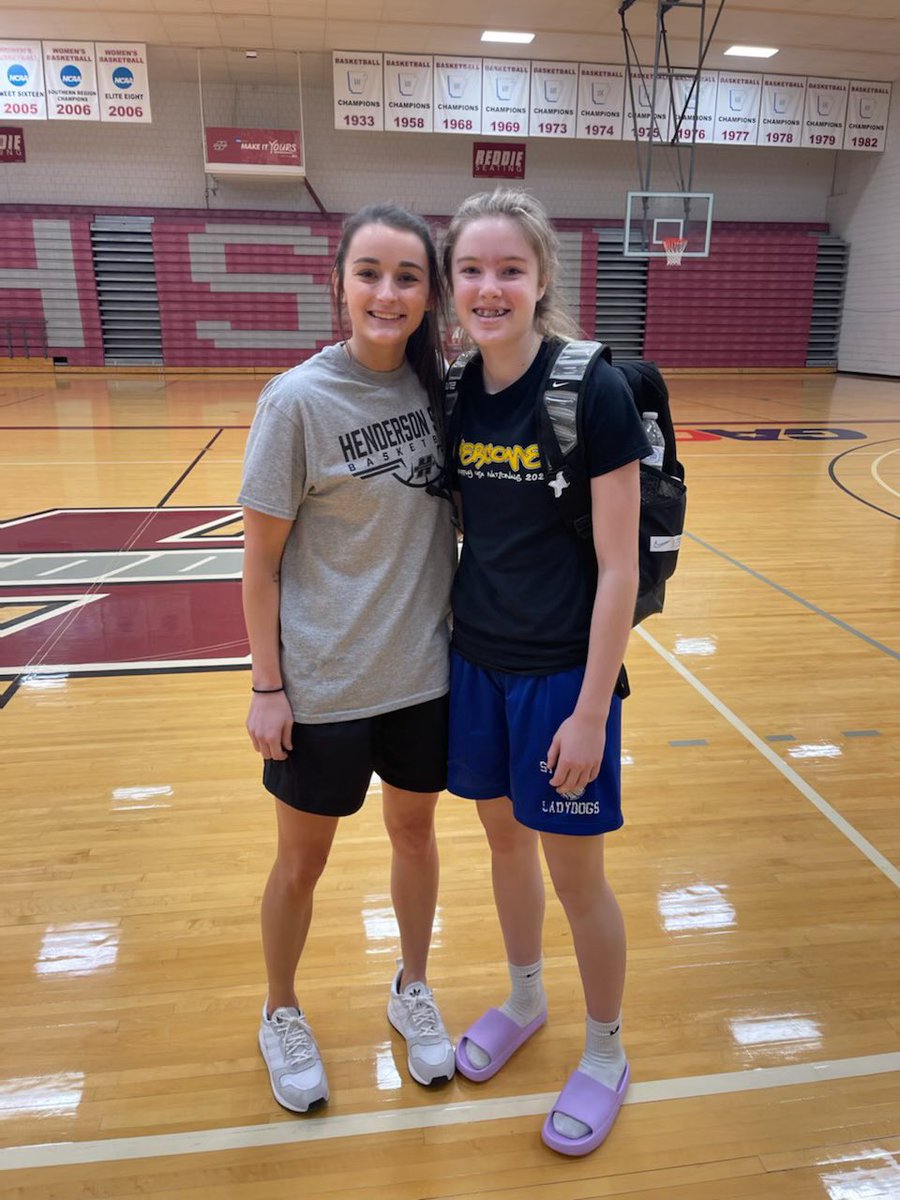 Ladydog Anslee Ballew at the Henderson camp today