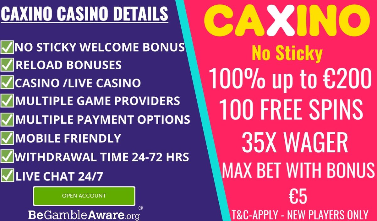 TheBonusBox's tweet photo. (NO STICKY DEPOSIT BONUS)
⏬CLICK HERE TO REGISTER⏬
https://t.co/wV6jnoefum
18+ T&CS APPLY,
NEW PLAYERS ONLY,
Play responsibly!
https://t.co/X5wdmQIPND
#caxino #onlinecasino #nosticky #welcomebonus #freespins #slots #livecasino #hotoffer #gambling https://t.co/0pAjGh3Z2U