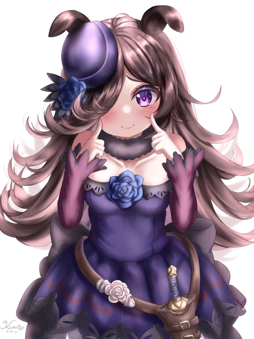 ライスちゃん!
#みなさん去年の今頃はどんな絵描いてましたか 