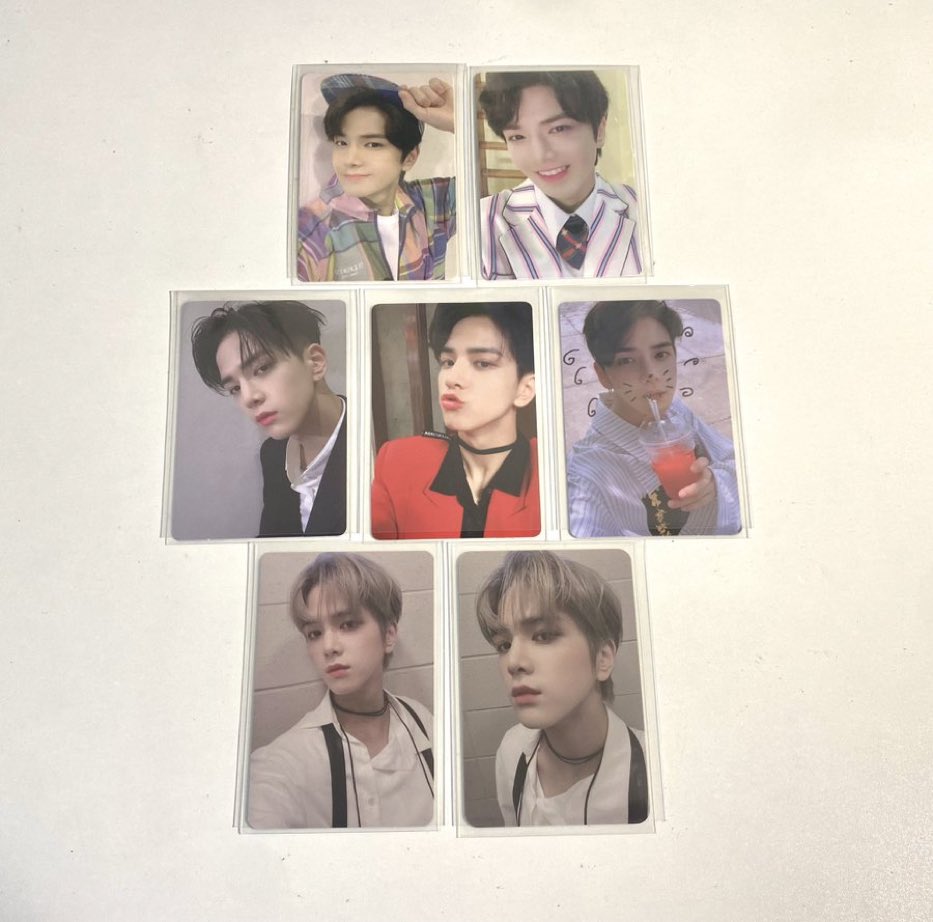 pchaccos's tweet photo. wts lfb the boyz tbz ph

younghoon assorted old album photocards

sold as sets

breakdown
250 | 250 = 500 
350* | 450 | 650 = 1450
400 | 400 = 800

dm or reply to claim https://t.co/h5vHggXiVA