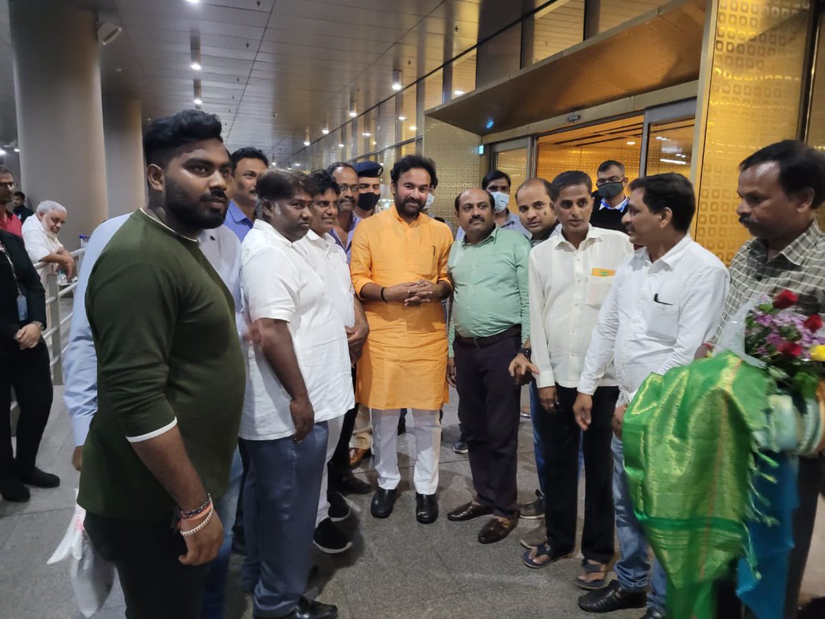G Kishan Reddy tweet media