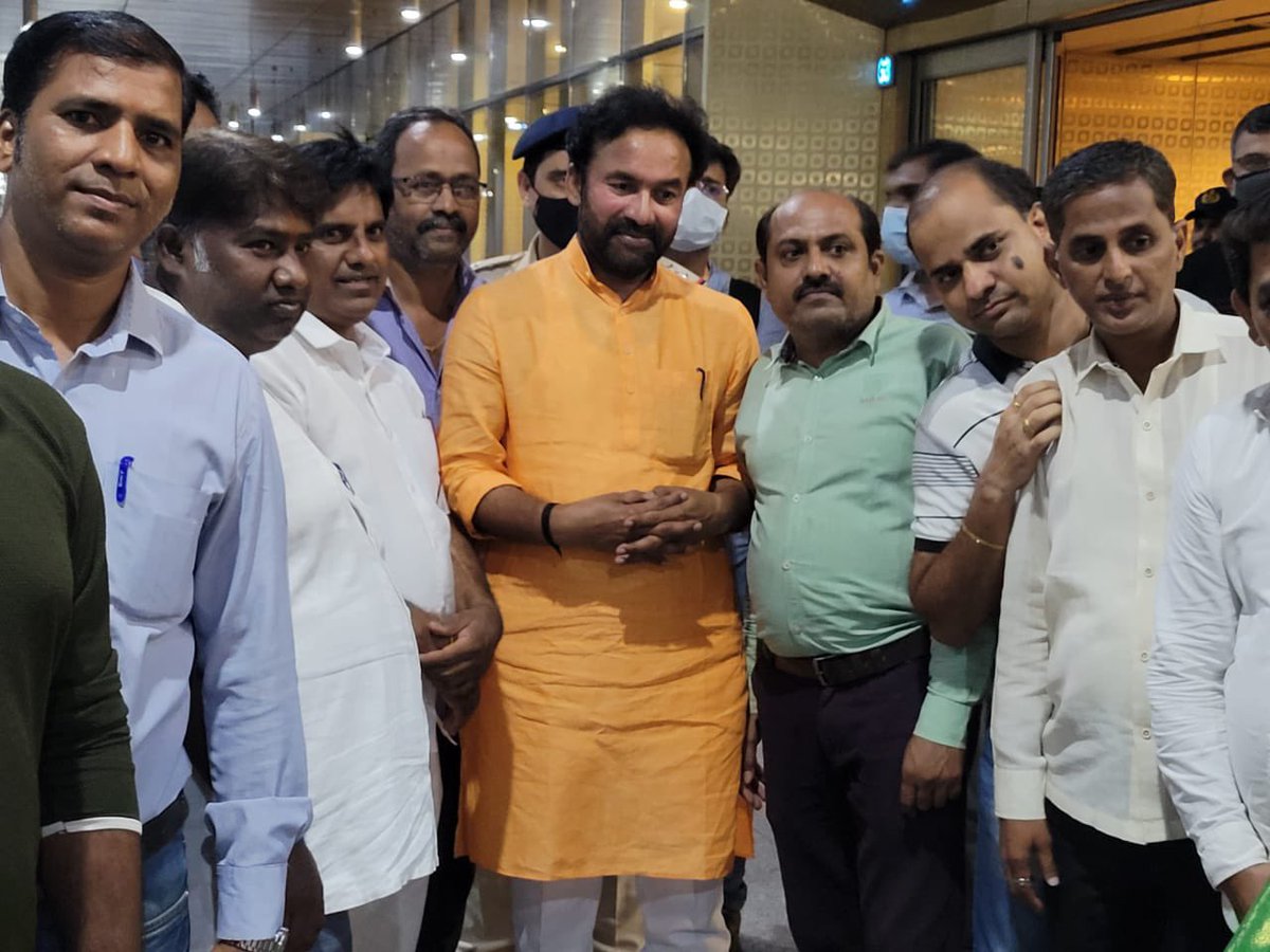 G Kishan Reddy tweet media