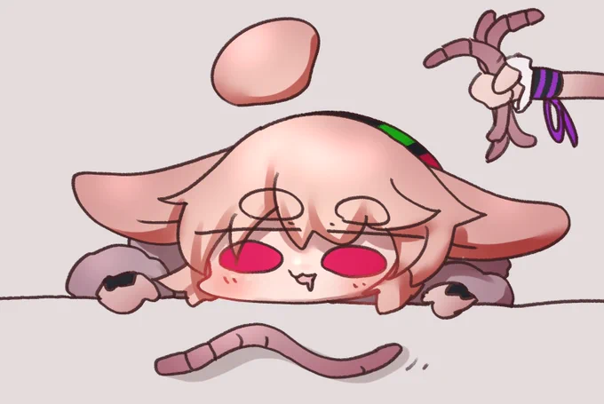 #めめアート 
へんなゆめをみる 