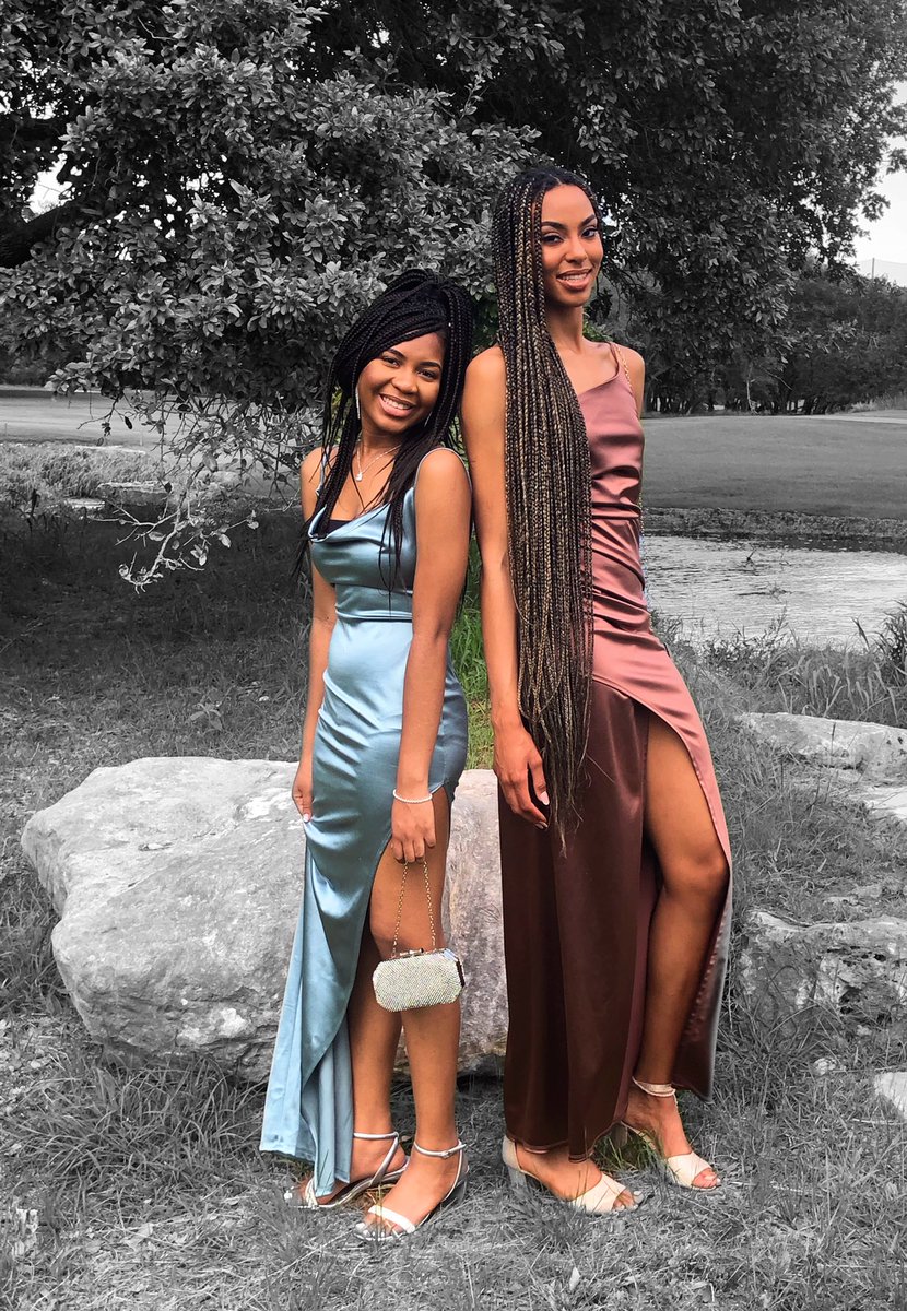 CoachFarney's tweet photo. FRIENDS FOREVER—Lady Eagle sisters Makayla &amp; Niah make memories at GHS Prom #EFND💙 https://t.co/PH7EOFAym3