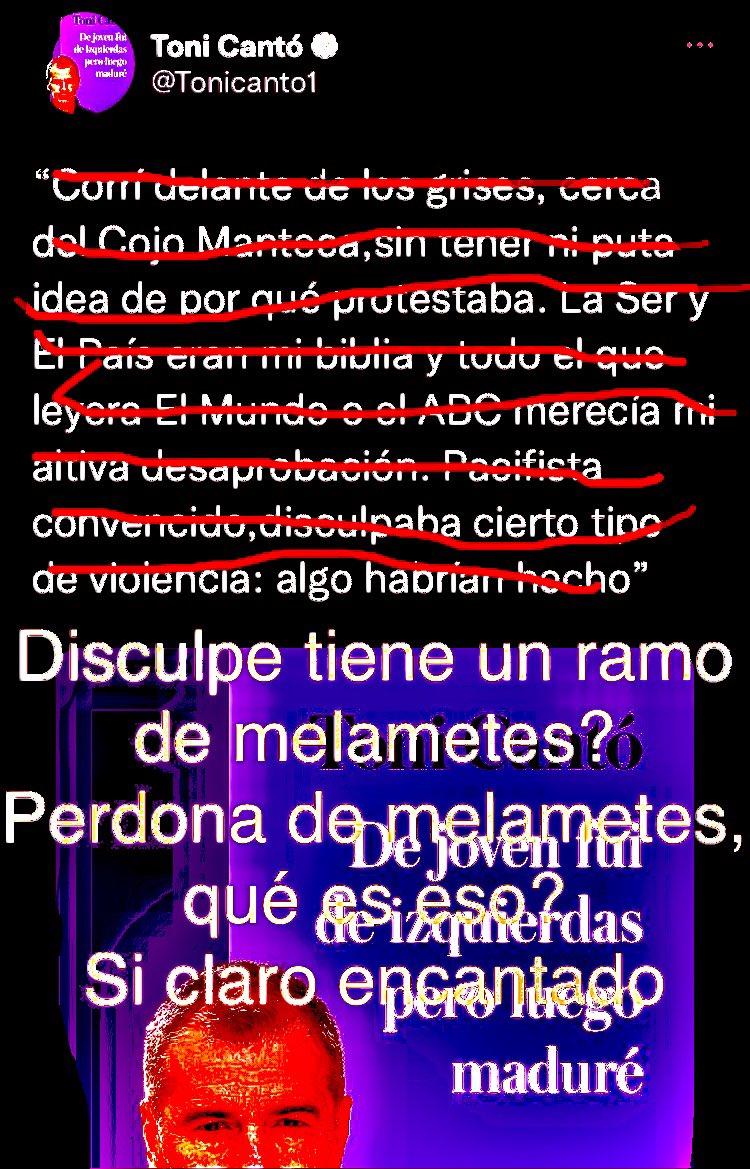 CaracolBorracho's tweet photo. Ojalá hubiera algún organismo encargado de velar por el buen uso del Español. https://t.co/O6qa3VnKE0