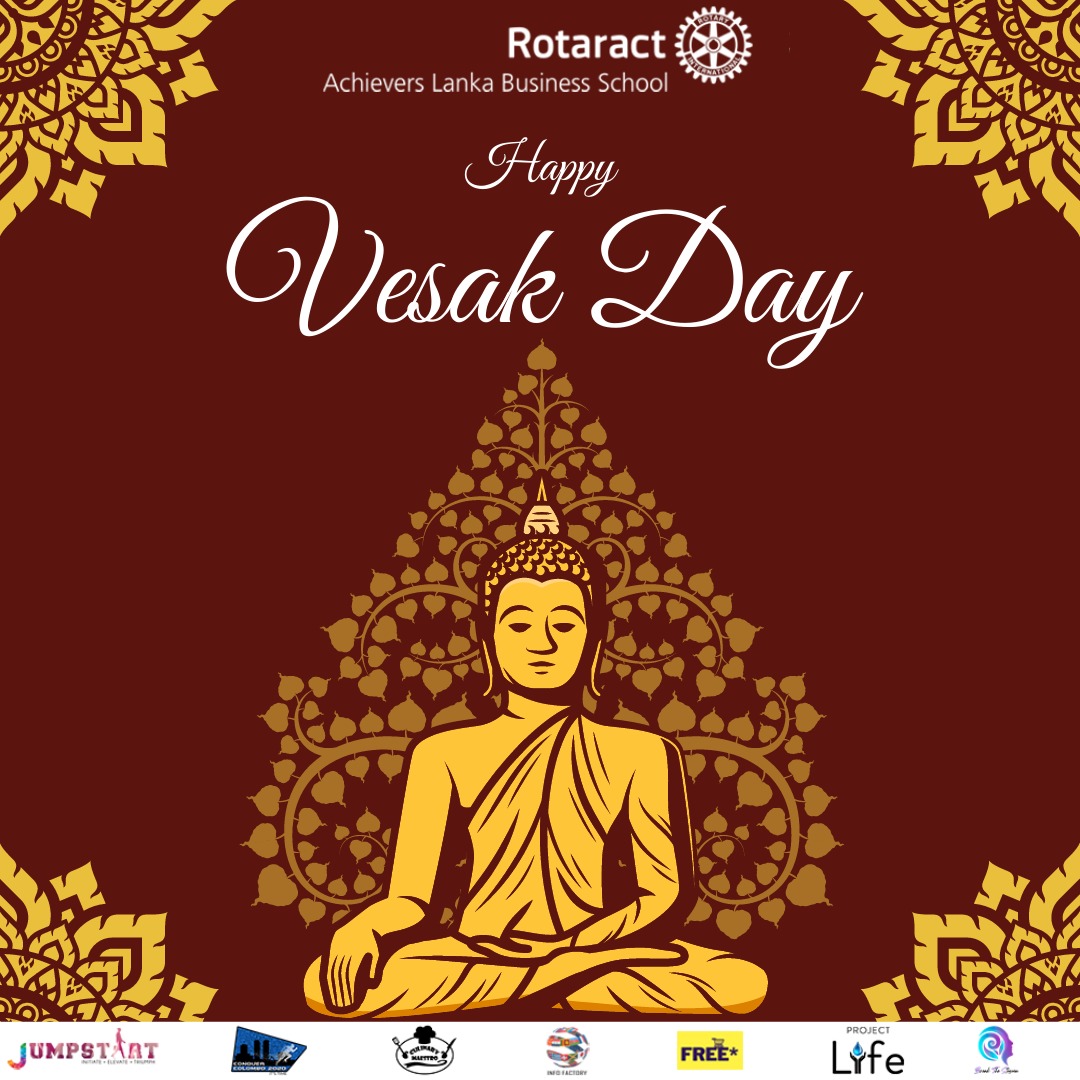In4Factory's tweet image. On this auspicious day, let us hope for love, peace and harmony for the entire world.

Happy Vesak Day ☸️

#Rotaract #Rotaract3220 #ServetoChangeLives #RACALBS  #ServingByEmbracingTheChange #InternationalVoluntary #RotaractInternational #VesakDay