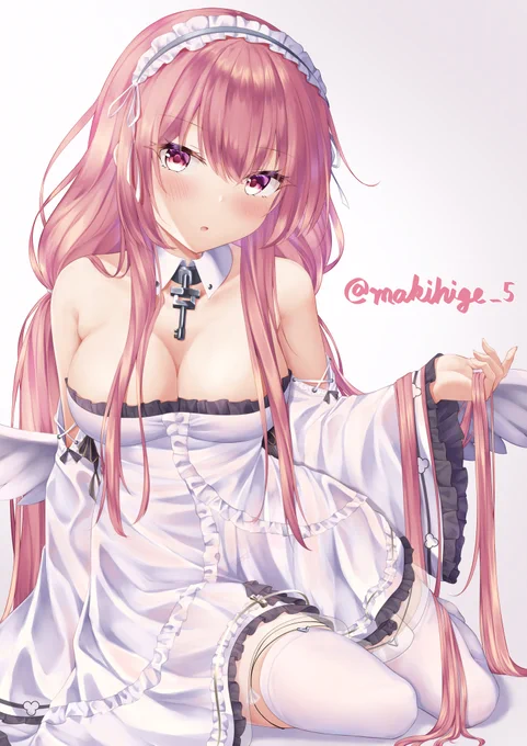 #アズールレーン
パーシュースちゃん寛ぎ中……✨ 