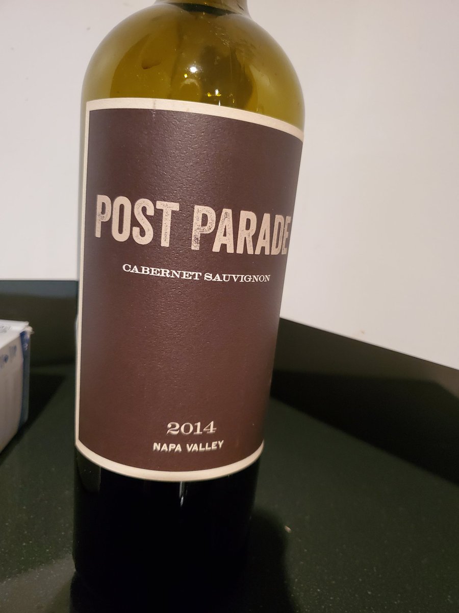 nvwineandcigar's tweet photo. Protruding capsule, left standing for way longer than I'd like to admit, cork in tact and it was stellar #postparade #napavalley #cabernetsauvignon
🍷 https://t.co/RXyfk9hNV0