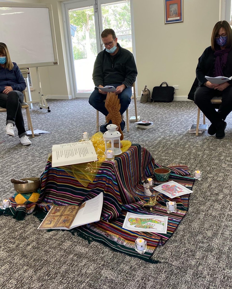 OfCatholic's tweet photo. The final liturgy of the Galilee 3.0 Retreat was beautiful and incorporated the psalms written by participants. A fitting end to a weekend of illuminations, reflection and sharing. See you in November! https://t.co/c0Iy78QM3Y
