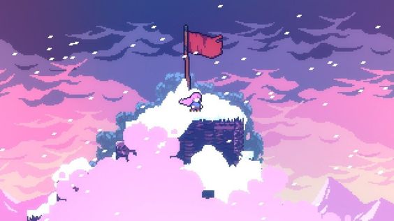 franchise_day's tweet photo. Stage: Celeste Summit

This would be based on the Summit of Celeste Mountain. It would have cameos from all the Celeste characters. Other than maybe Badeline, who would probably be somewhere in Madeline's moveset. https://t.co/UPF3e9CSez